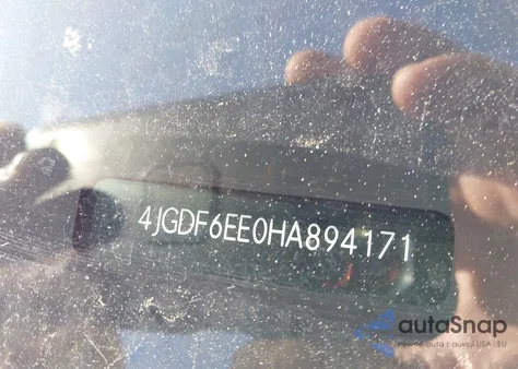 2017 Mercedes-Benz Gls 450 4Matic z USA, uszkodzony, nr VIN 4JGDF6EE0HA894171